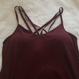 Work out top with built in bra